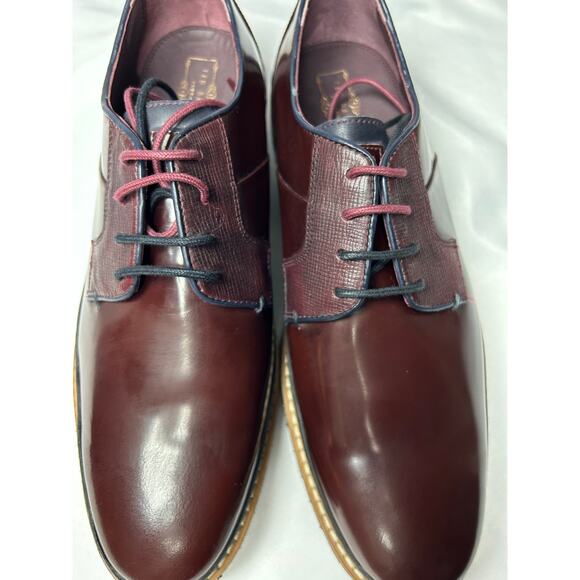 Ted Baker Oktibr Hi Shine Derby
 Dress Shoes NEW Mens size 44/11 main image 4